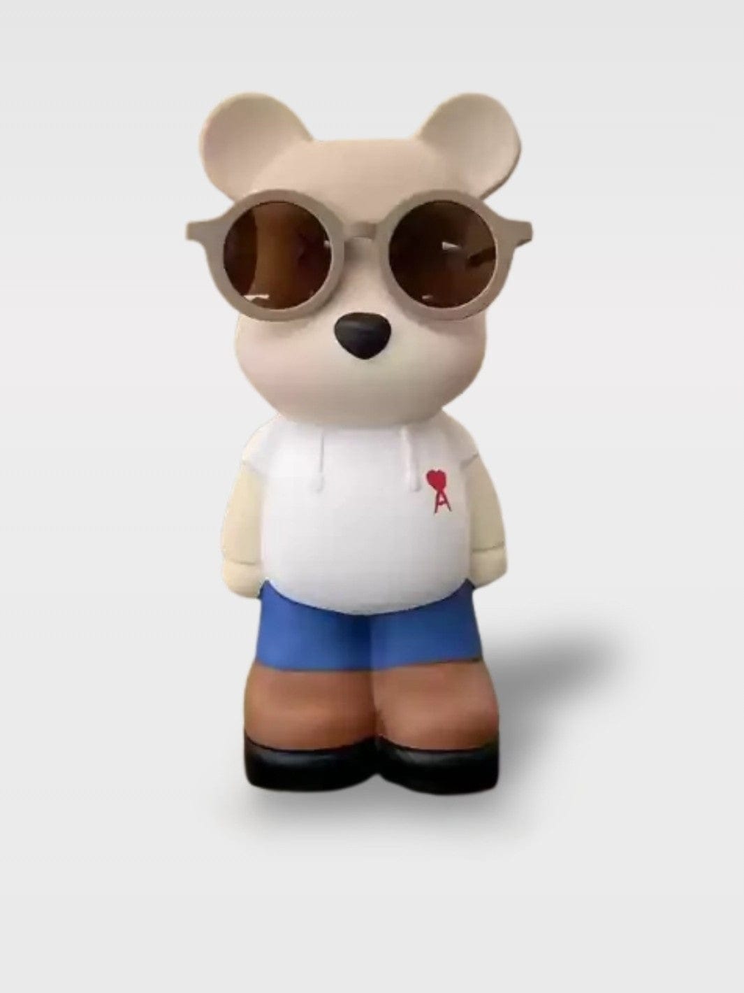 Tirelire Céramique Ours | Compagnon D’Aventure Lucien – T-Shirt Blanc + Lunette