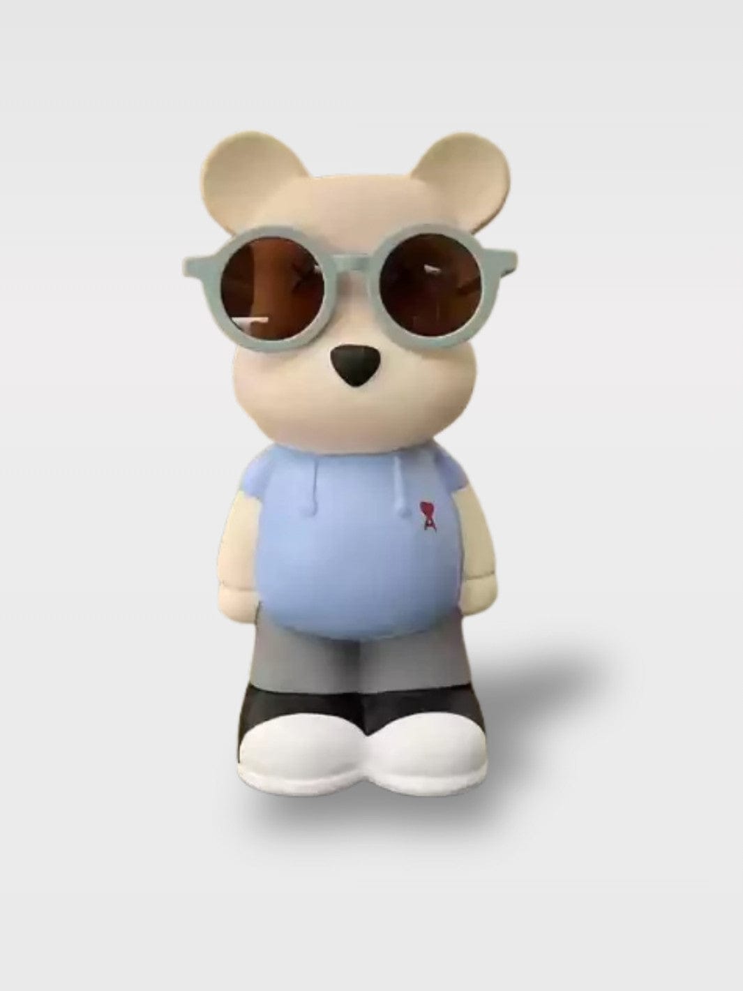 Tirelire Céramique Ours | Compagnon D’Aventure Lucien – T-Shirt Bleu Clair + Lunette