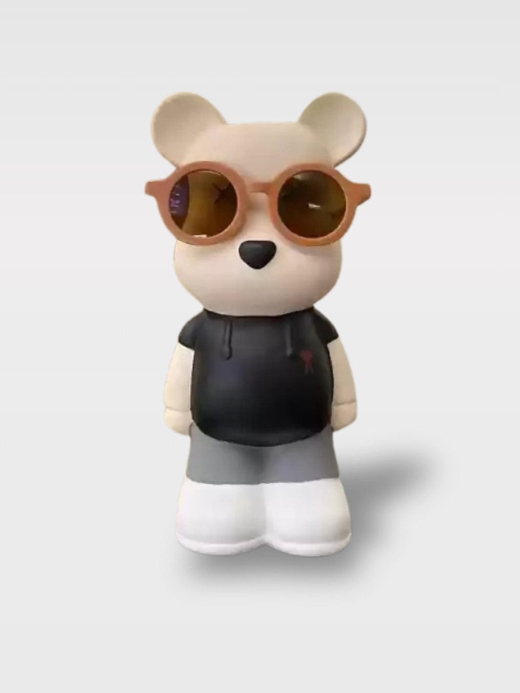 Tirelire Céramique Ours | Compagnon D’Aventure Lucien – T-Shirt Noir + Lunette