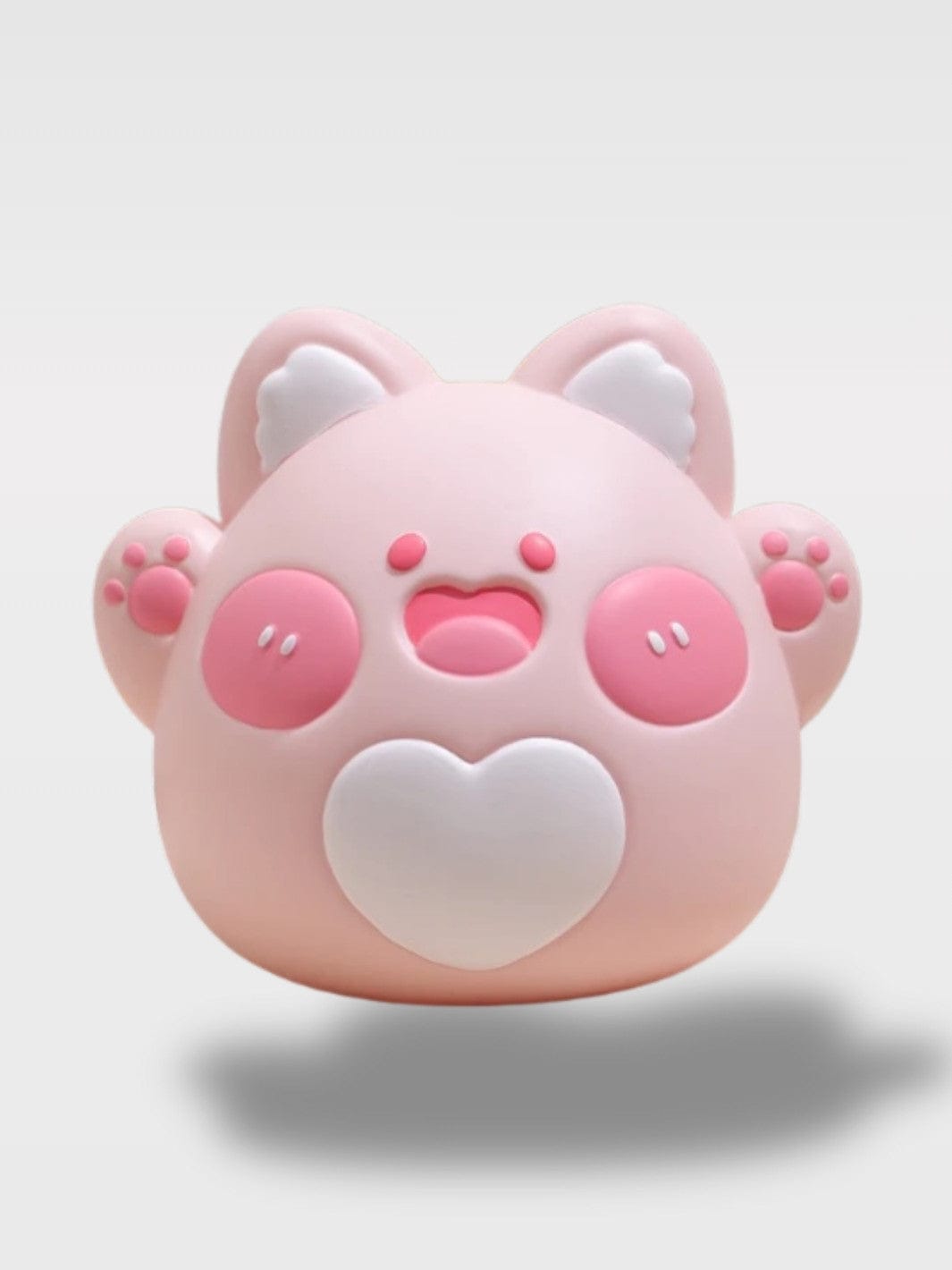 Tirelire Chat Verte | Félin Fun Et Déco Chic Rose – 22 x 17x 19cm