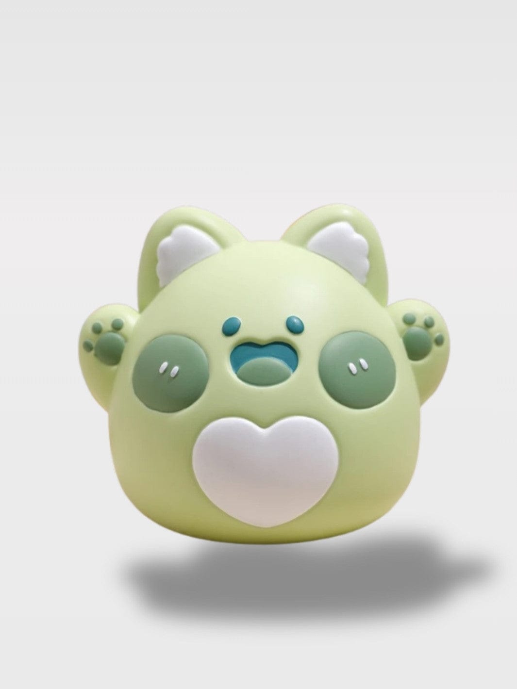 Tirelire Chat Verte | Félin Fun Et Déco Chic Vert – 18 x 14x 16cm