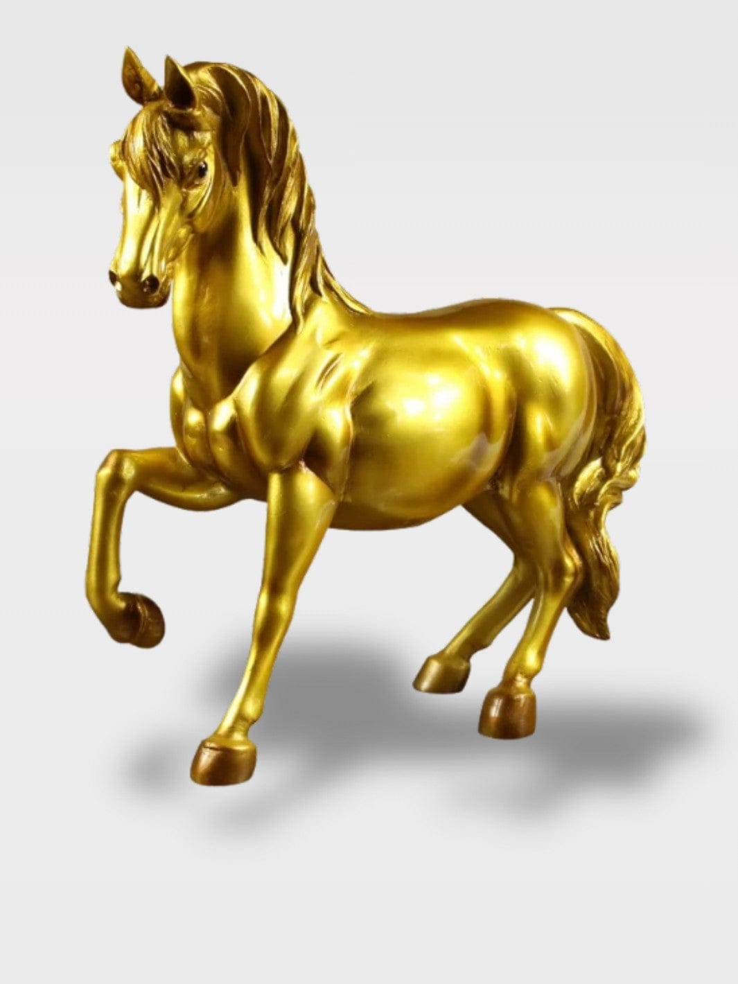 Tirelire Cheval | Compagnon Élégant Doré