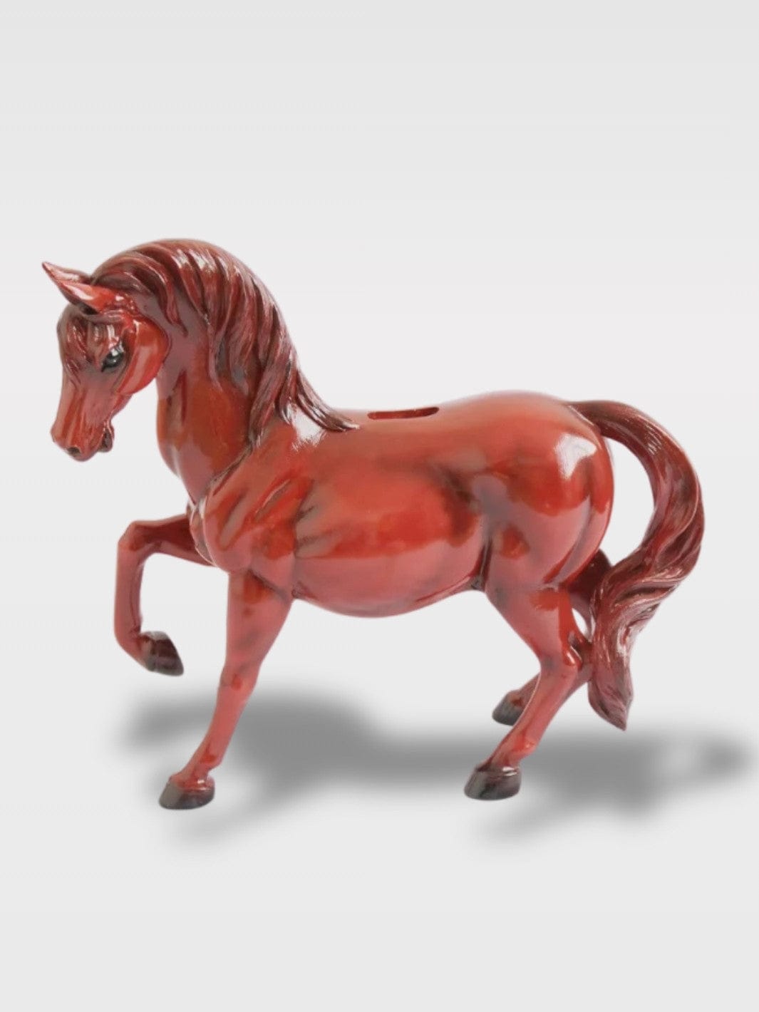 Tirelire Cheval | Compagnon Élégant Rouge