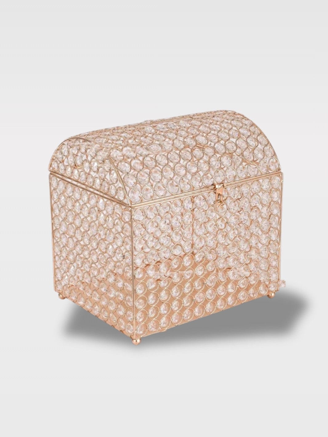 Tirelire Chic en Métal | Boîte Raffinée Dorée Goldie Junior – 22 cm