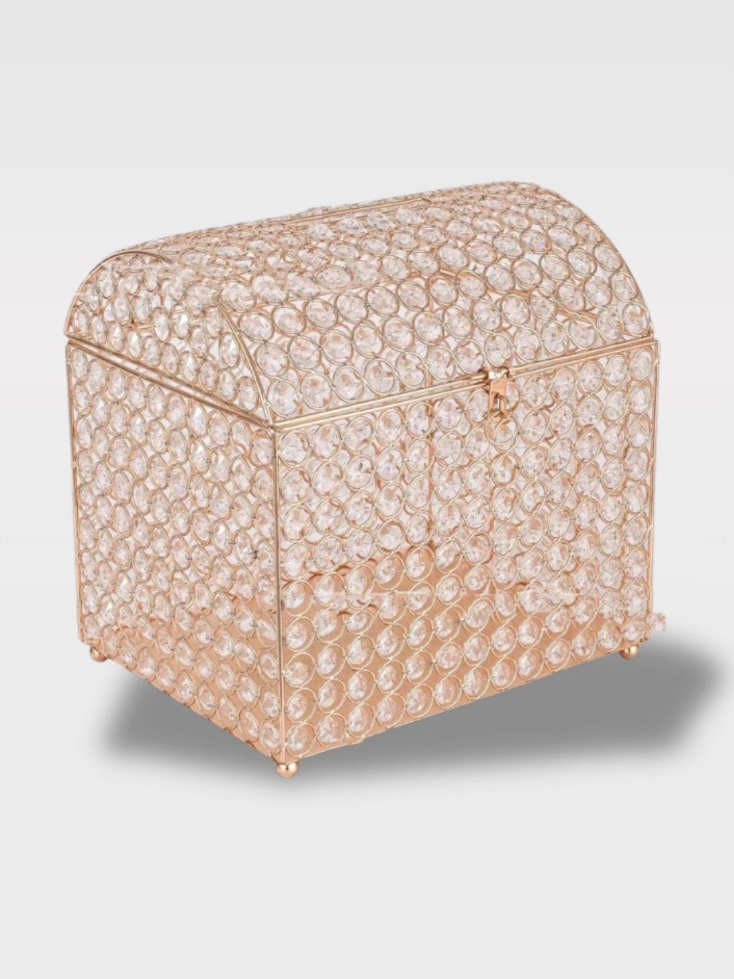 Tirelire Chic en Métal | Boîte Raffinée Dorée Goldie Sénior – 29 cm
