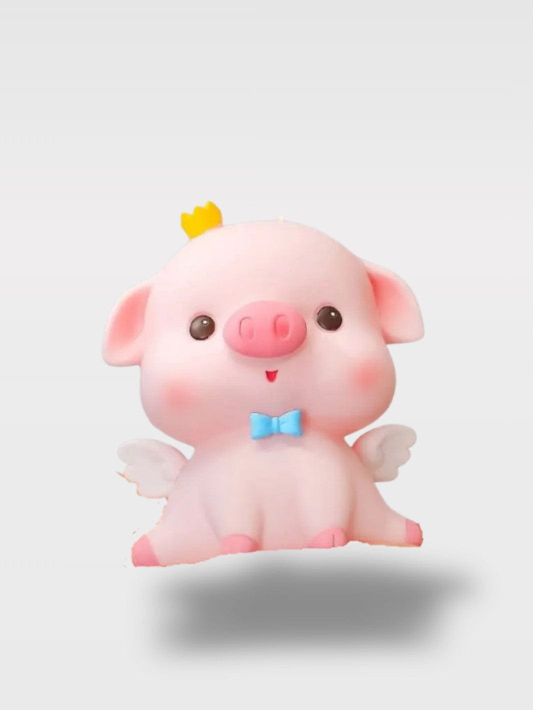 Tirelire Cochon Avec Des Ailes | Fantaisie Envolée Chalie-Lou Petit Bébé – Cochon Couronne  16 cm
