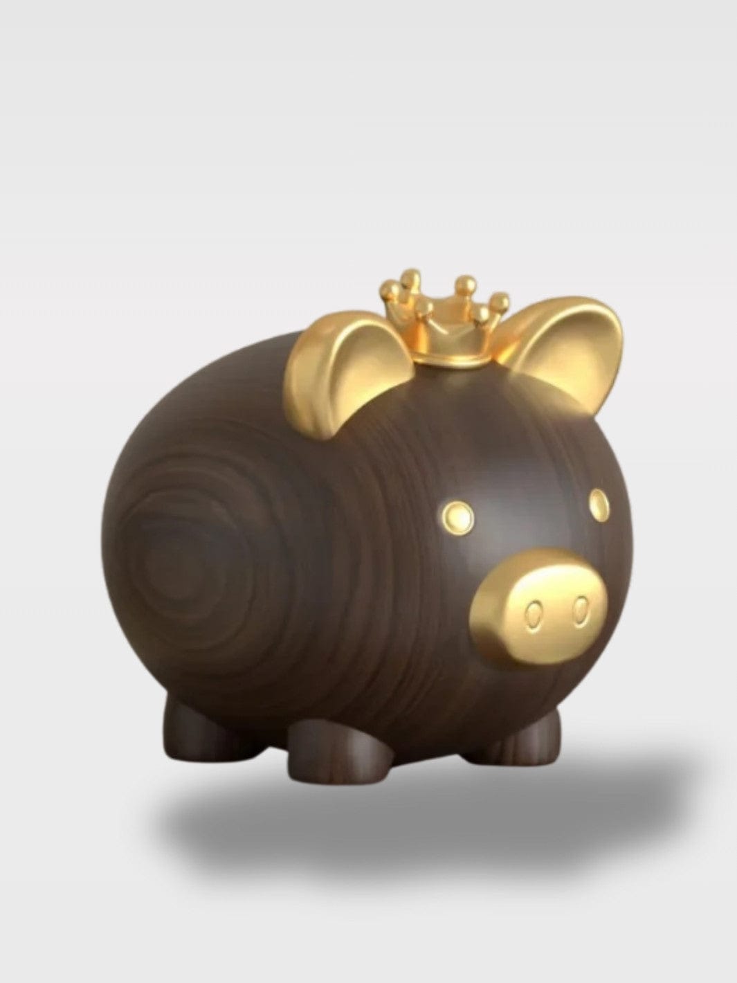 Tirelire Cochon Bois | Élégance Naturelle