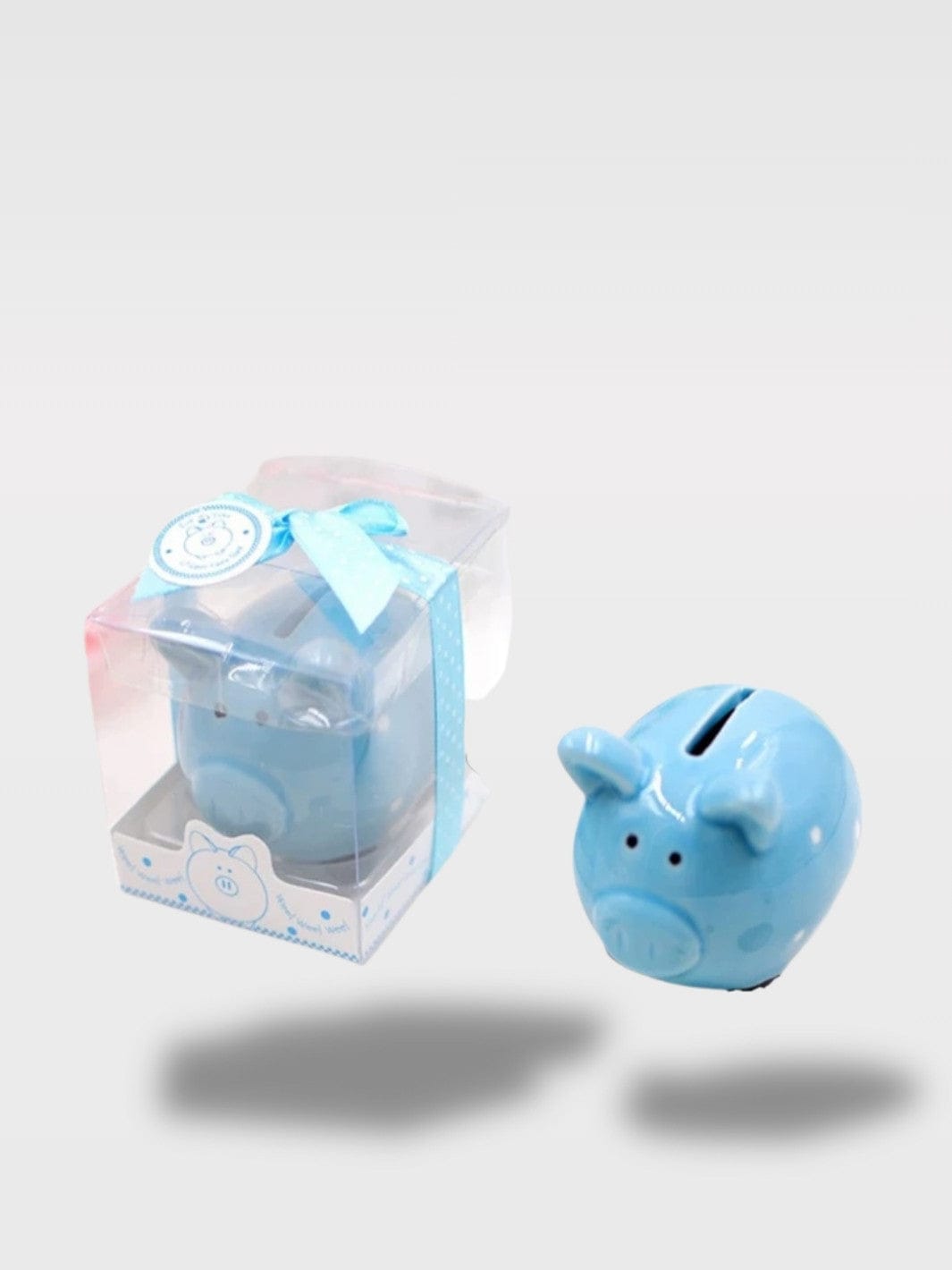 Tirelire Cochon Coloré | Fun et en Céramique Azuro – Cochon Bleu