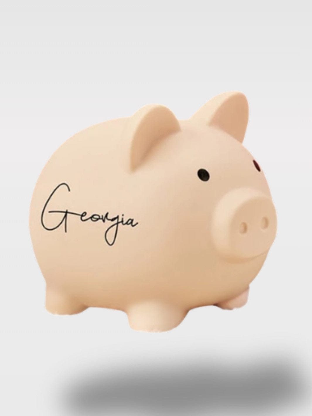 Tirelire Cochon Personnalisé En Céramique | Trésor Personnalisé Biscotin – Cochon Jaune