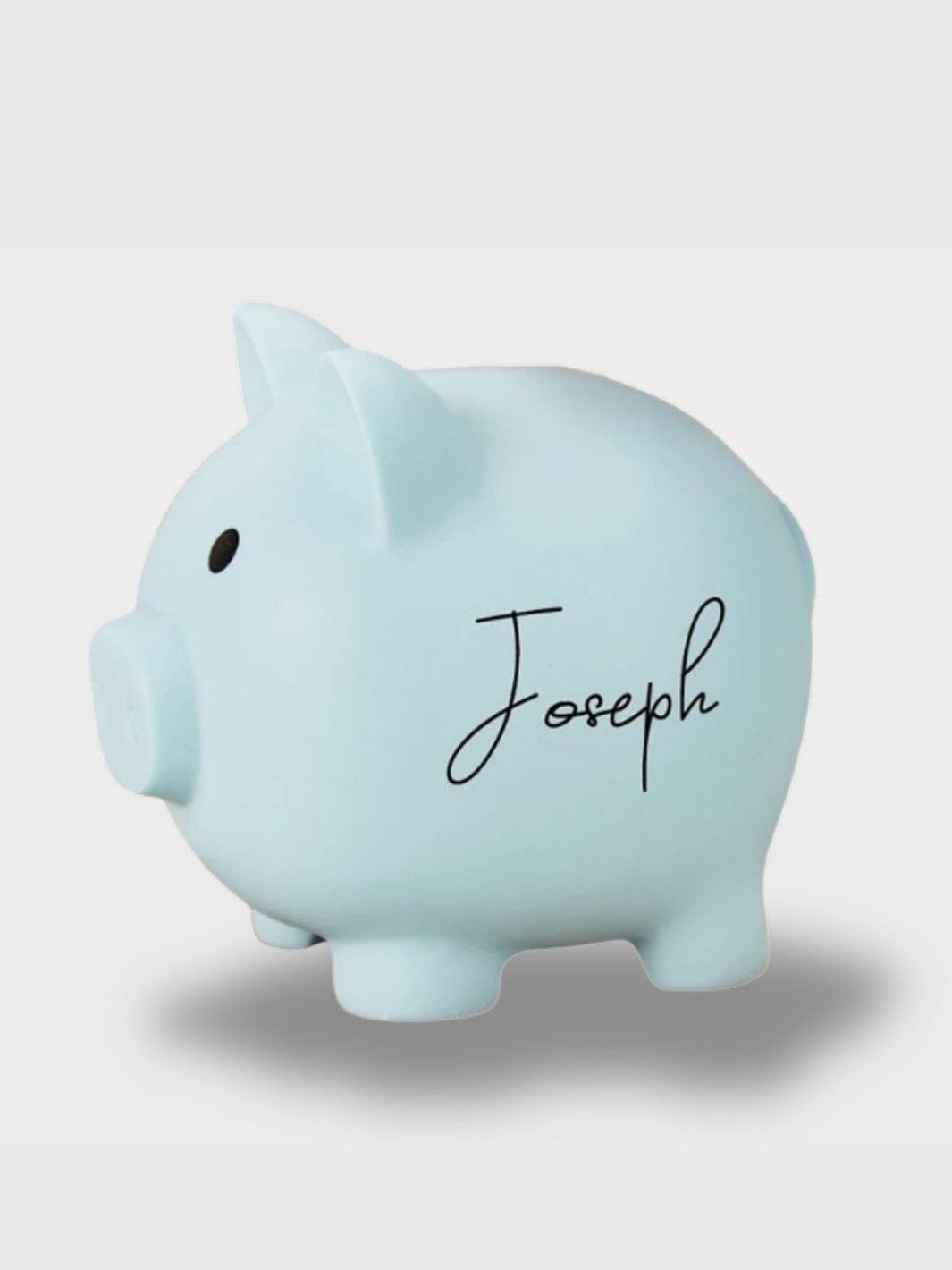 Tirelire Cochon Personnalisé En Céramique | Trésor Personnalisé Truffinou – Cochon Bleu
