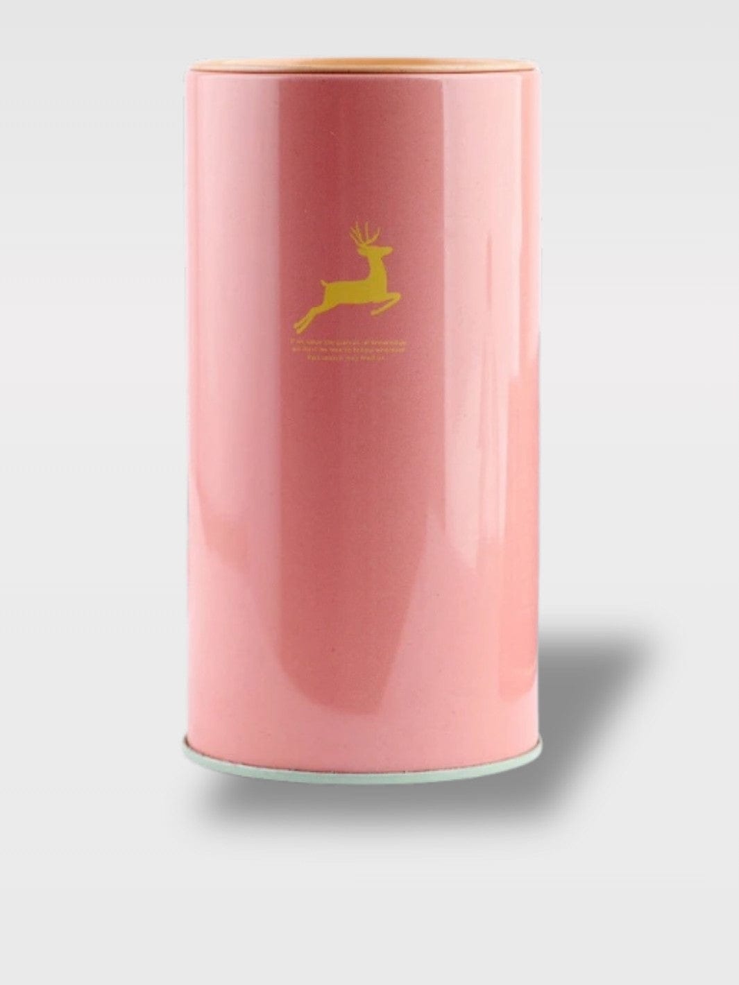 Tirelire Couleur Bonbons Métal | Mini Tonneau Animaux Élia Rose Flamingo – Motif Cerf