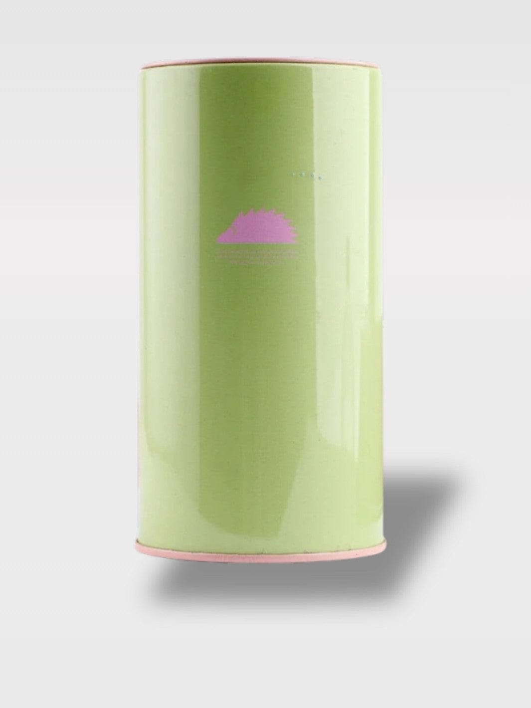 Tirelire Couleur Bonbons Métal | Mini Tonneau Animaux Jade Vert Pistache – Motif Hérisson