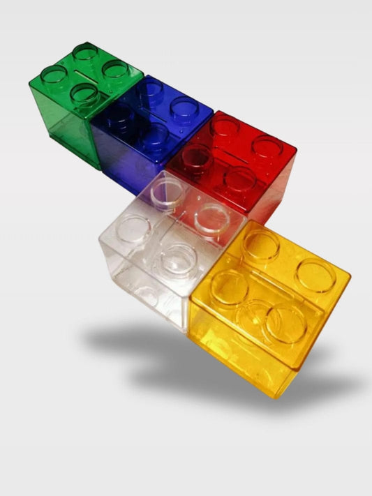 Tirelire Cube de Couleur | Modèle Créatif Empilable