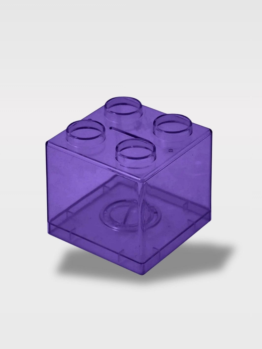 Tirelire Cube de Couleur | Modèle Créatif Empilable Vivy – Cube Violet
