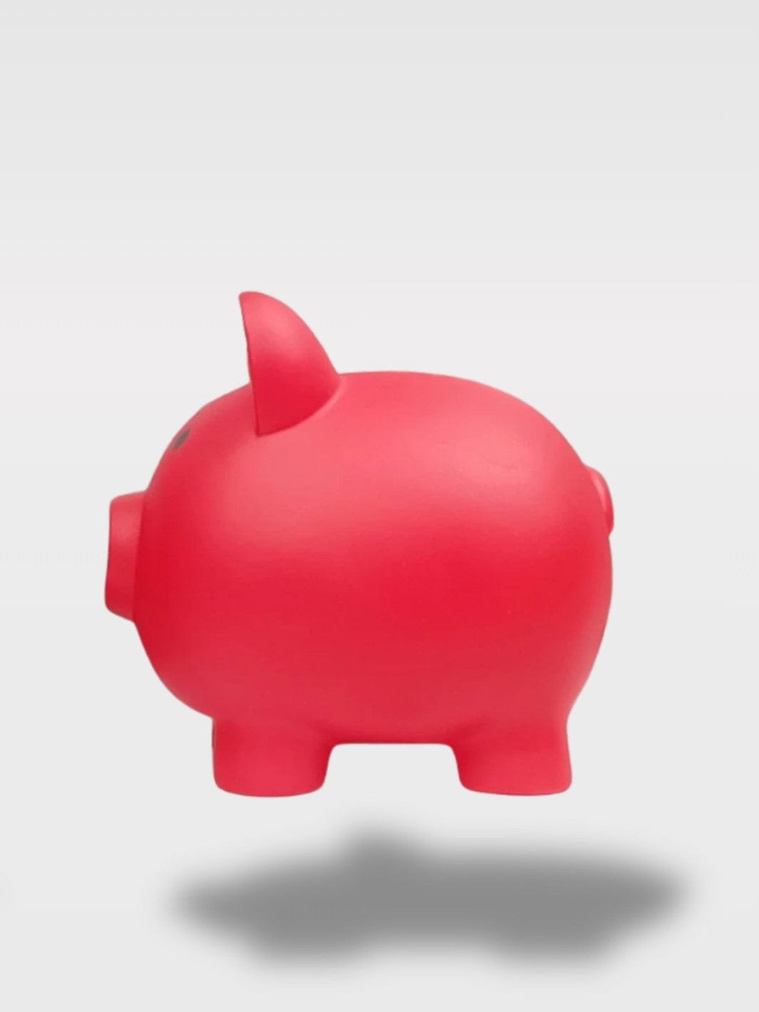 Tirelire de Cochon Coloré | Robuste et Amusante Rumba – Cochon Rouge