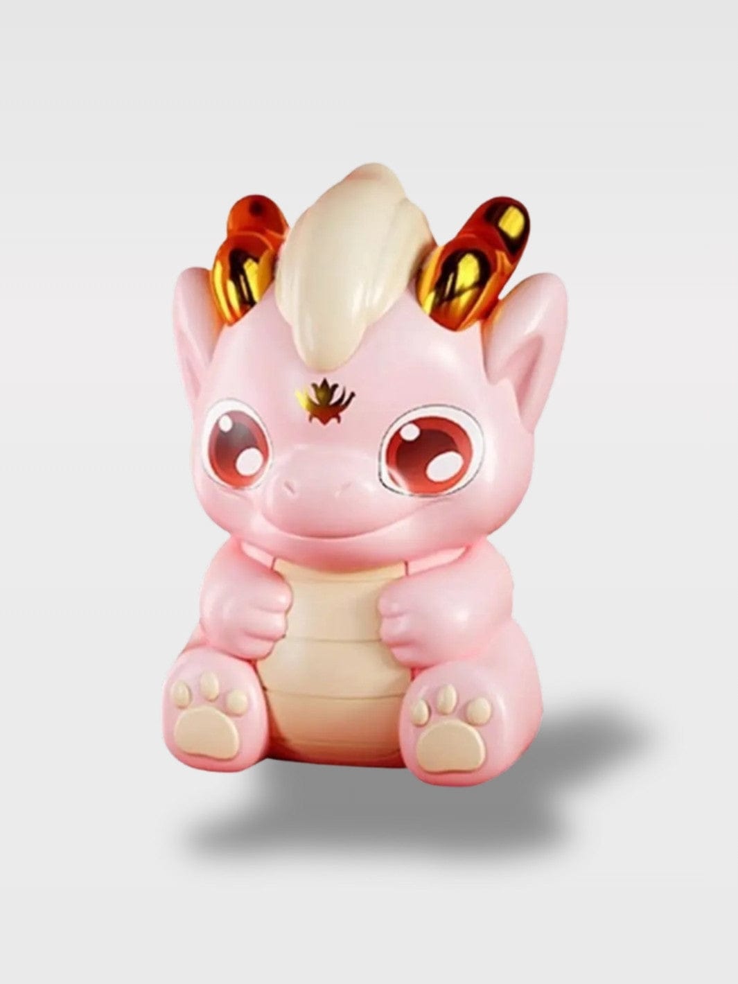 Tirelire Dragon | Mignonne et Colorée Kiora – Bébé Dragon Rose