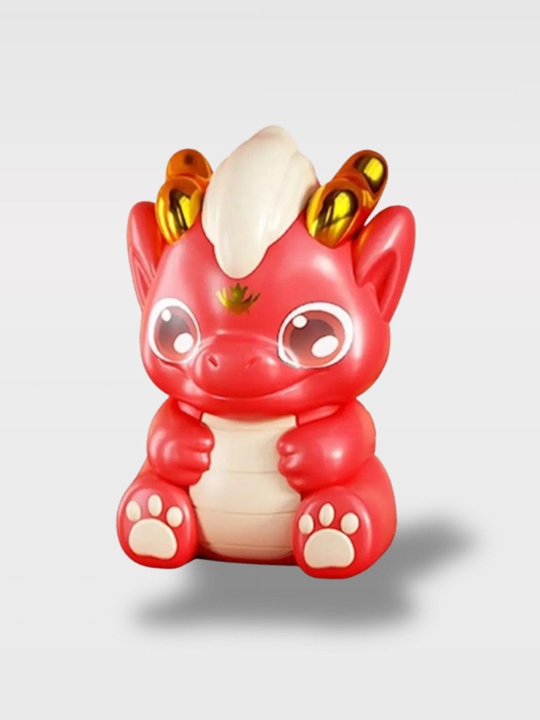 Tirelire Dragon | Mignonne et Colorée Talyra – Bébé Dragon Rouge