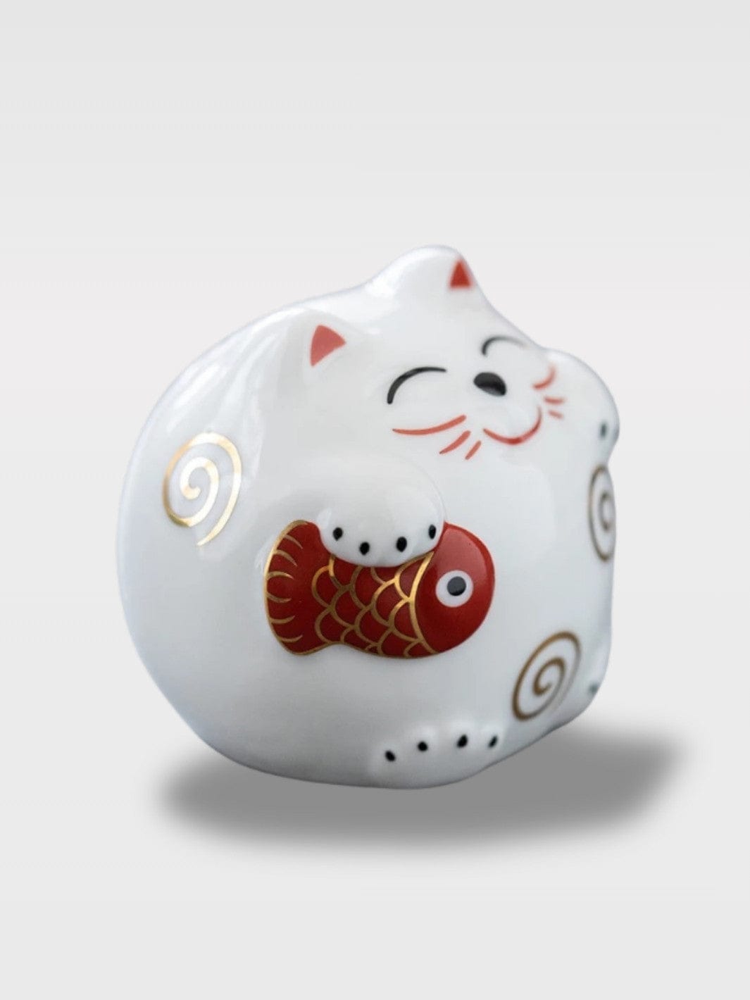 Tirelire En Céramique Chat Blanc | Félin Rêveur