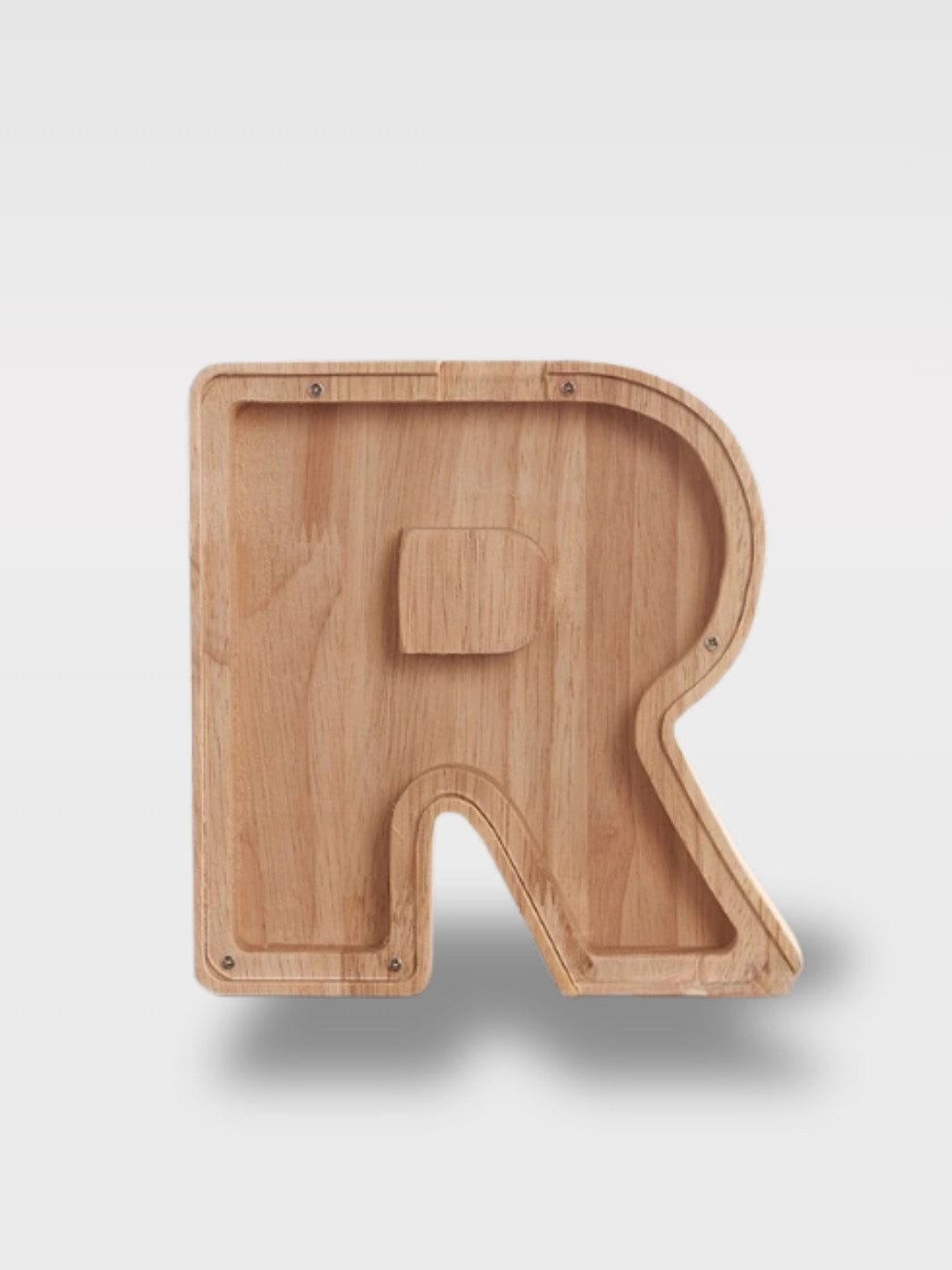 Tirelire En Forme De Lettre En Bois | Charme Unique R