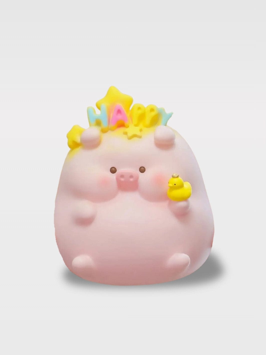 Tirelire Gros Cochon | Cadeau Festif et Amusant GrosBidon Junior – Cochon Happy Birtdhay 15 x 15 x 16 cm