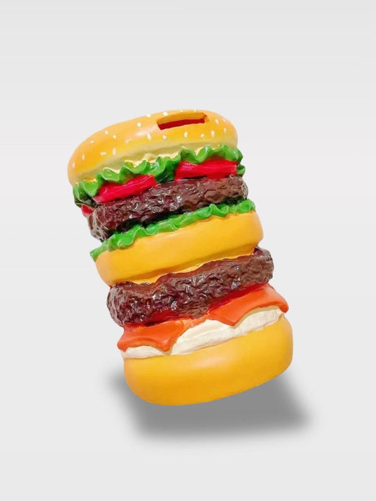 Tirelire Hamburger | Accessoire Burger Américain