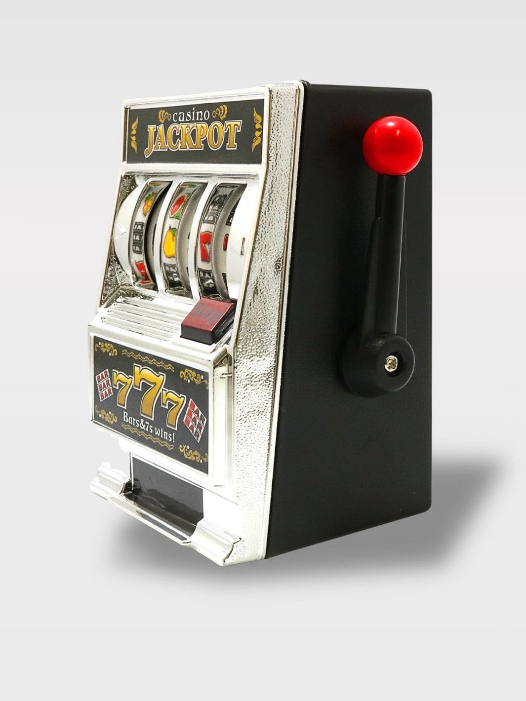 Tirelire Machine à Sous Jackpot | Style Las Vegas