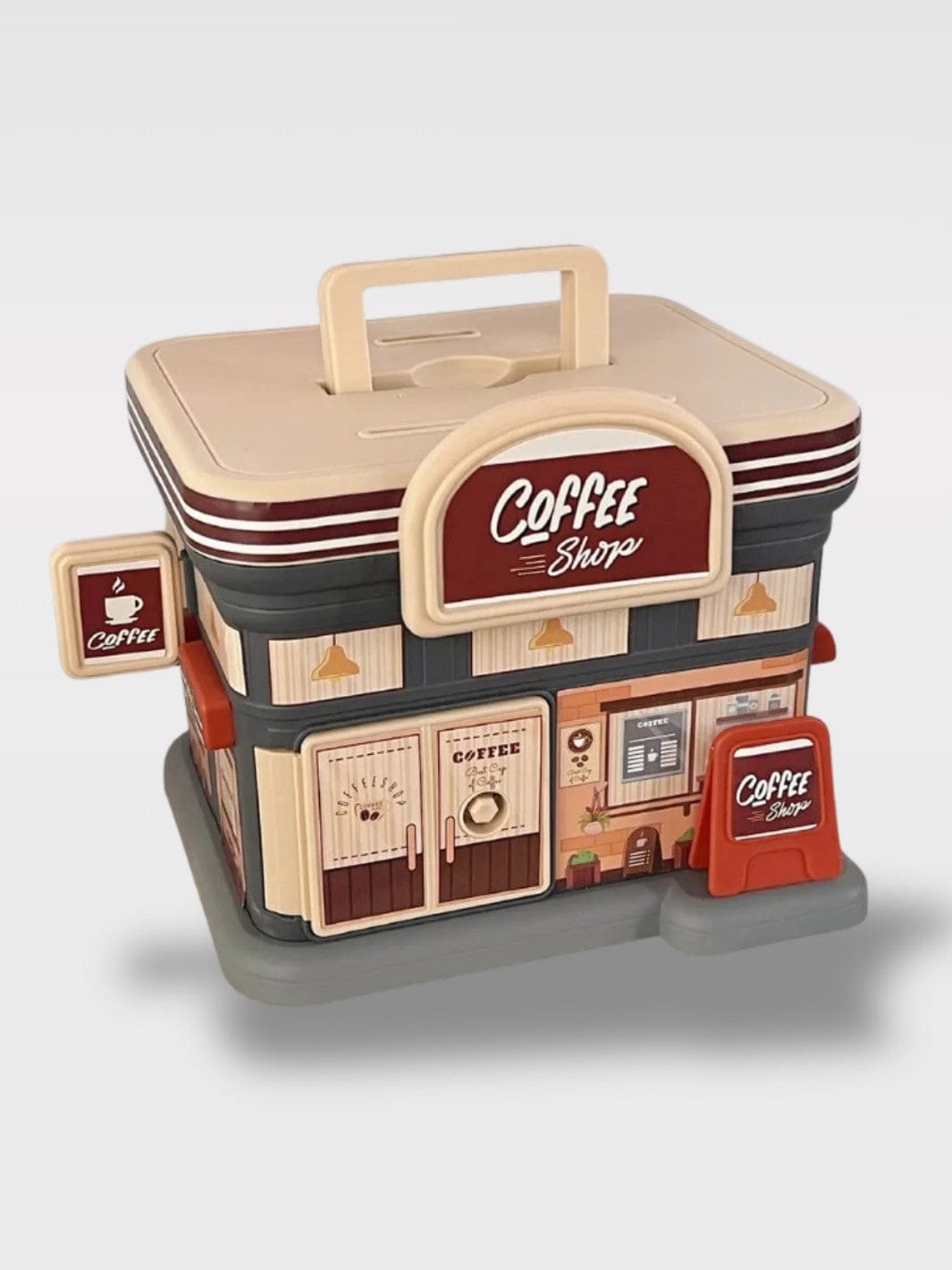 Tirelire Magasin | Comptoir Miniature À Offrir Café