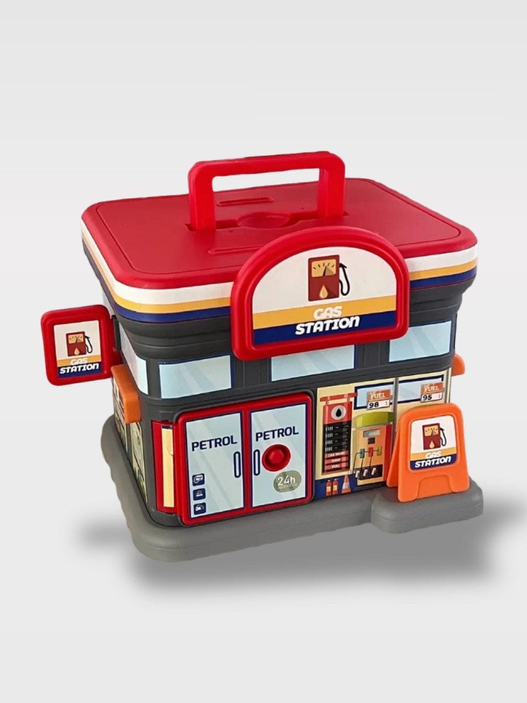 Tirelire Magasin | Comptoir Miniature À Offrir Station Service