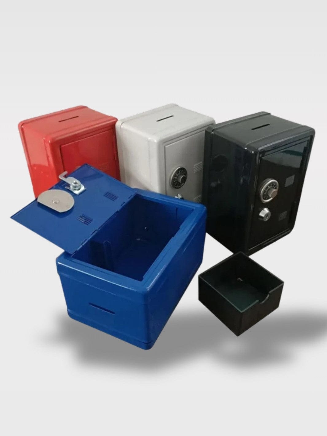 Tirelire Mini Coffre-Fort 2 en 1 | Sécurisée et Pratique