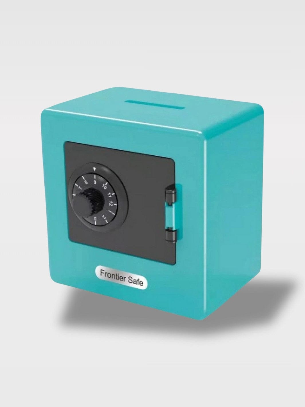 Tirelire Mini Coffre-Fort à Code | Rétro et Sécurisée Lagune – Bleu Turquoise
