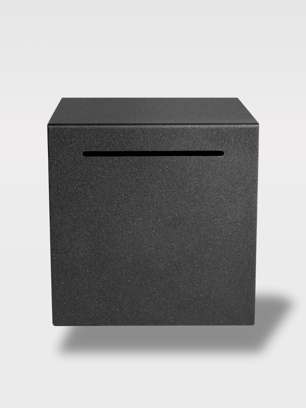 Tirelire Non Ouvrable Métal Noir | Boîte à Découvrir Rex Steel Sénior – Tirelire Boite Noir 15 cm
