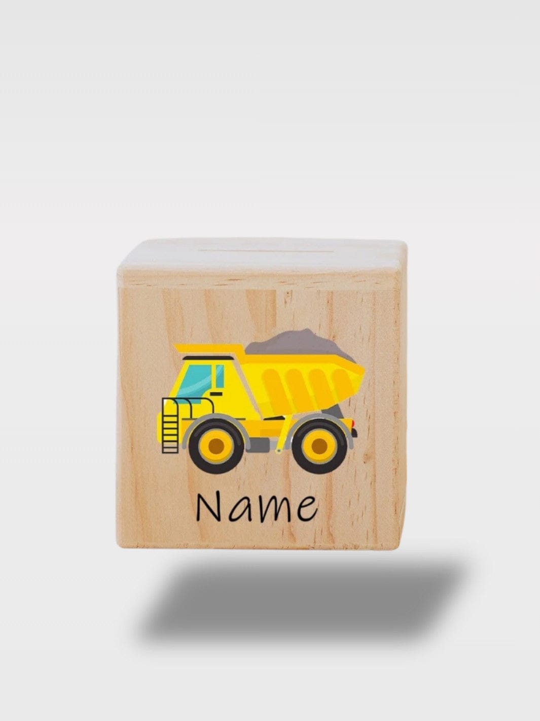 Tirelire Personnalisée Garçon Bois | Véhicule Sunny 🚚