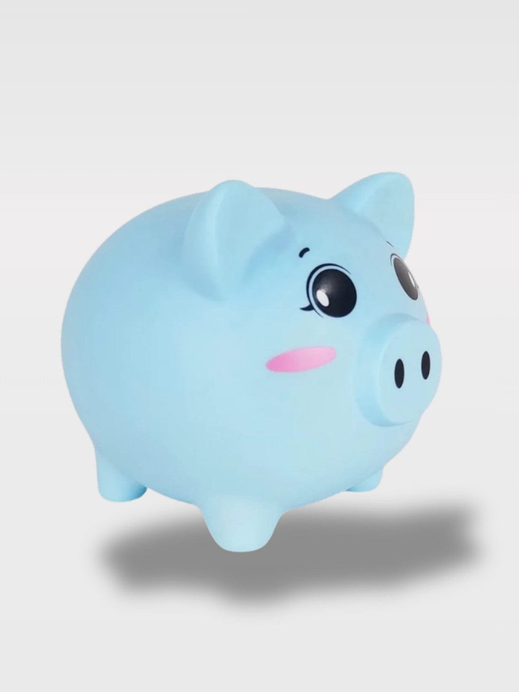 Tirelire Petit Cochon Incassable | Colorée et Robuste Bloop – Cochon Bleu