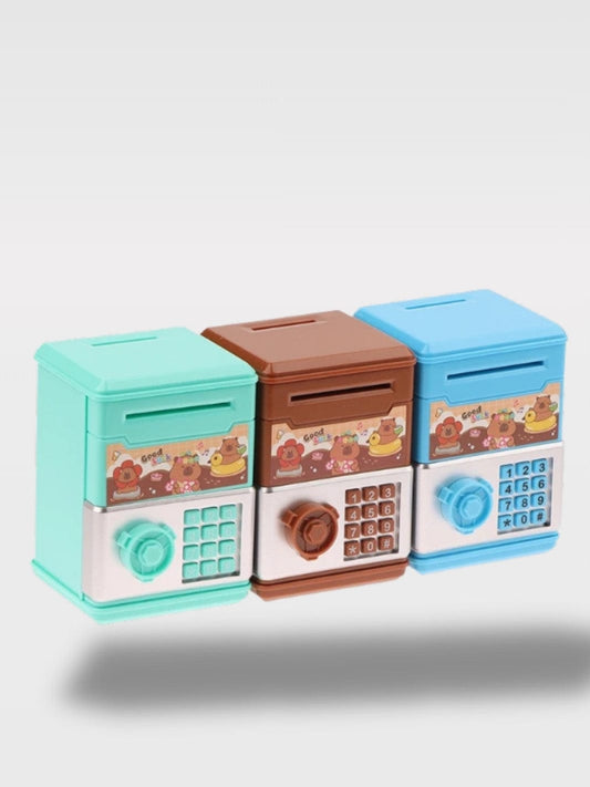 Tirelire Petit Coffre à Code Kawaii | Coffre Sécurisé