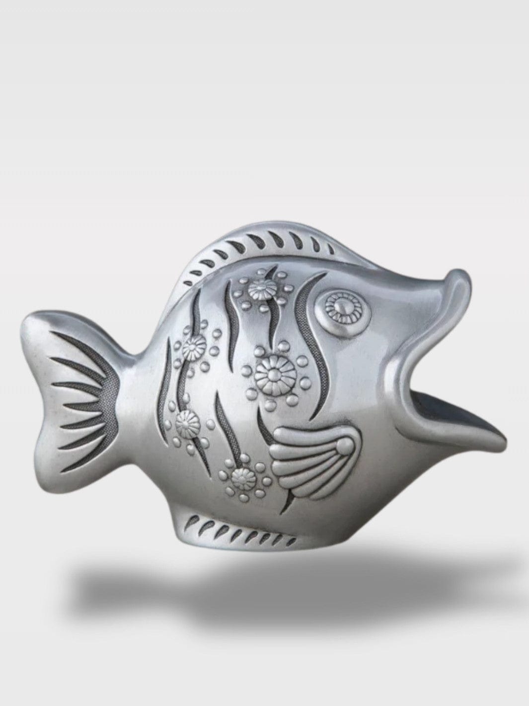 Tirelire Poisson Métal | Accessoire Marin
