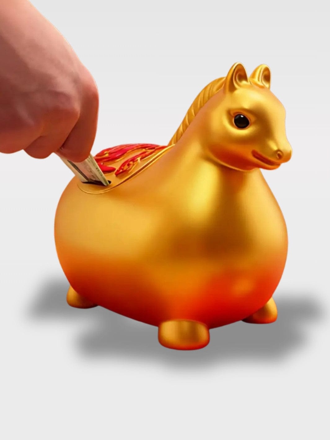 Tirelire Poney Du Zodiaque | Porte-Bonheur Décoratif