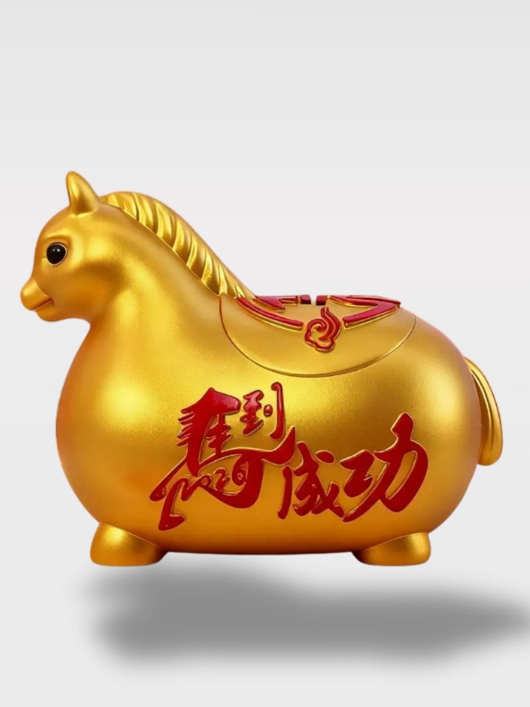 Tirelire Poney Du Zodiaque | Porte-Bonheur Décoratif
