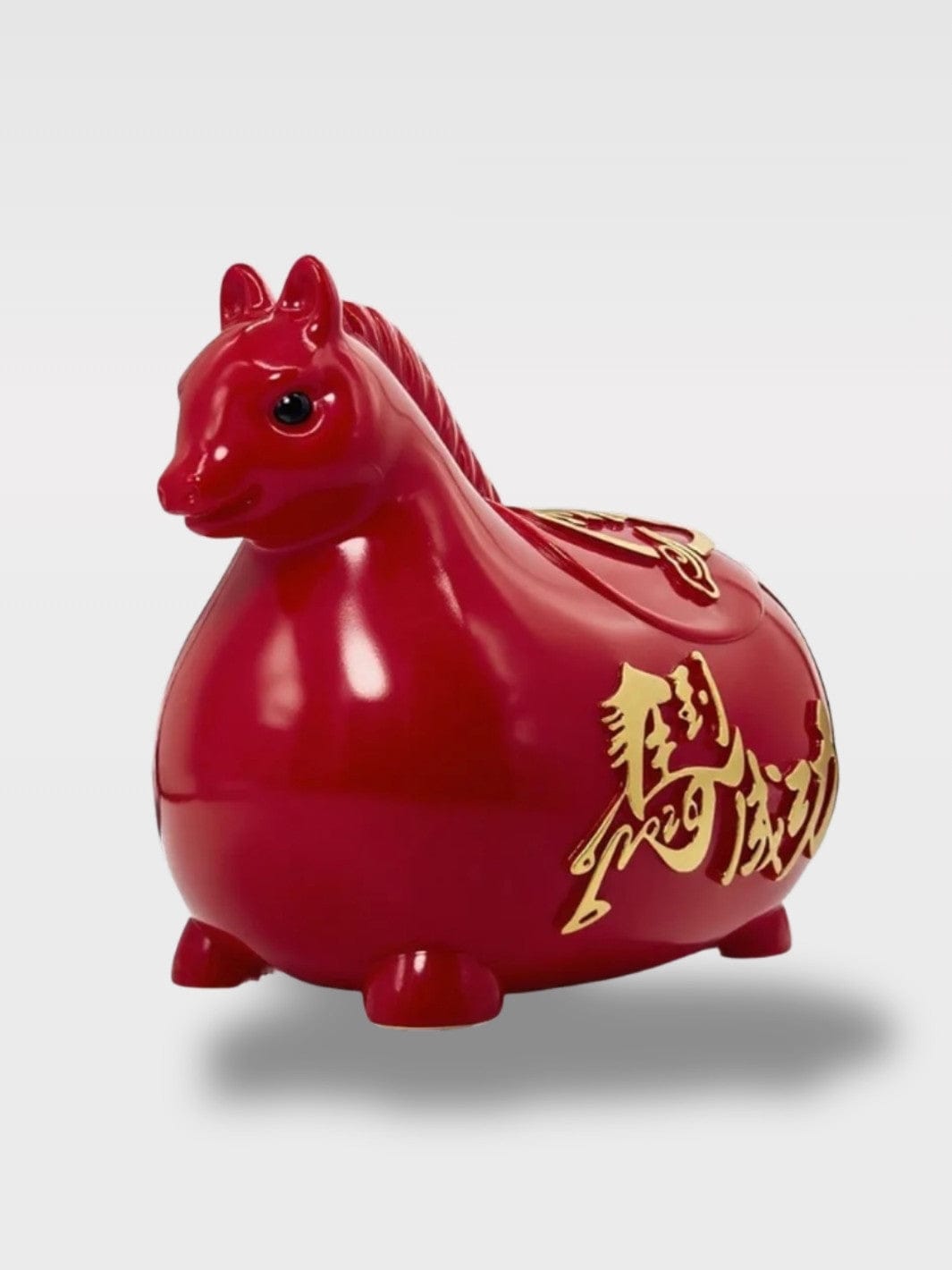 Tirelire Poney Du Zodiaque | Porte-Bonheur Décoratif La Flamme Chanceuse Sénior – 18.5 x 15 x 12 cm