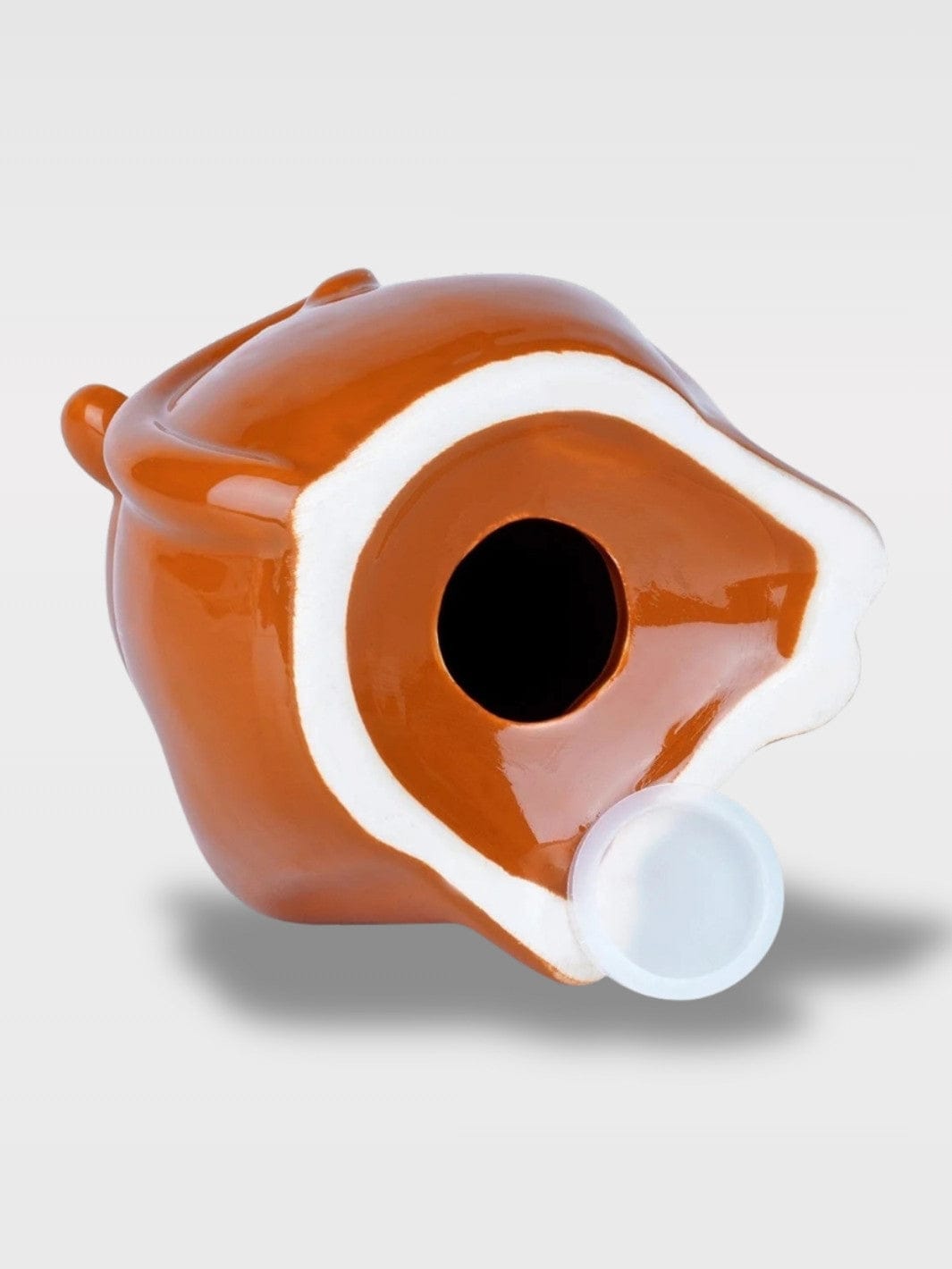 Tirelire Singe Orange en Céramique | Idée Cadeau Fun