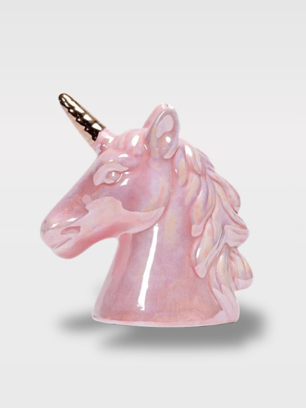 Tirelire Tête De Licorne En Céramique | Objet Féérique Lila – Licorne Rose