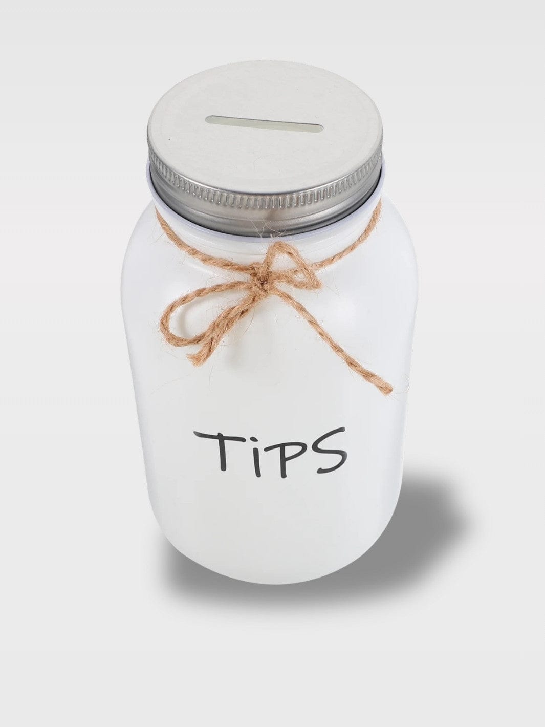 Tirelire Tips | Pot Pratique pour Décoration et Fêtes Lily – Tips Blanc