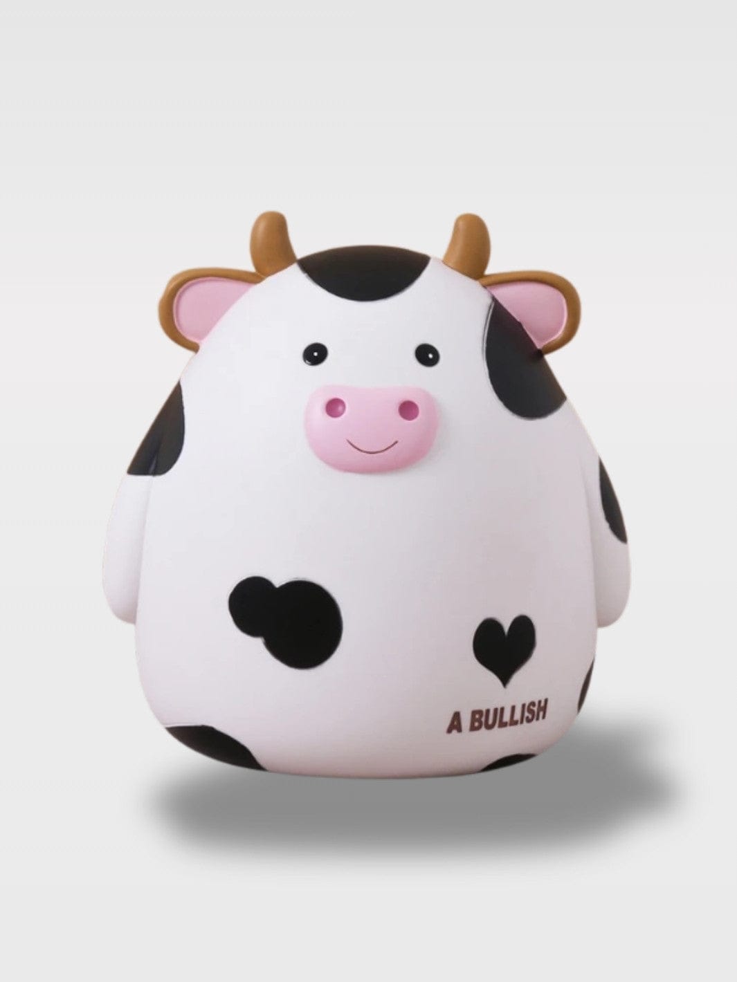 Tirelire Vache Originale | Compagnon Champêtre Blanche  – 19 x 20 cm